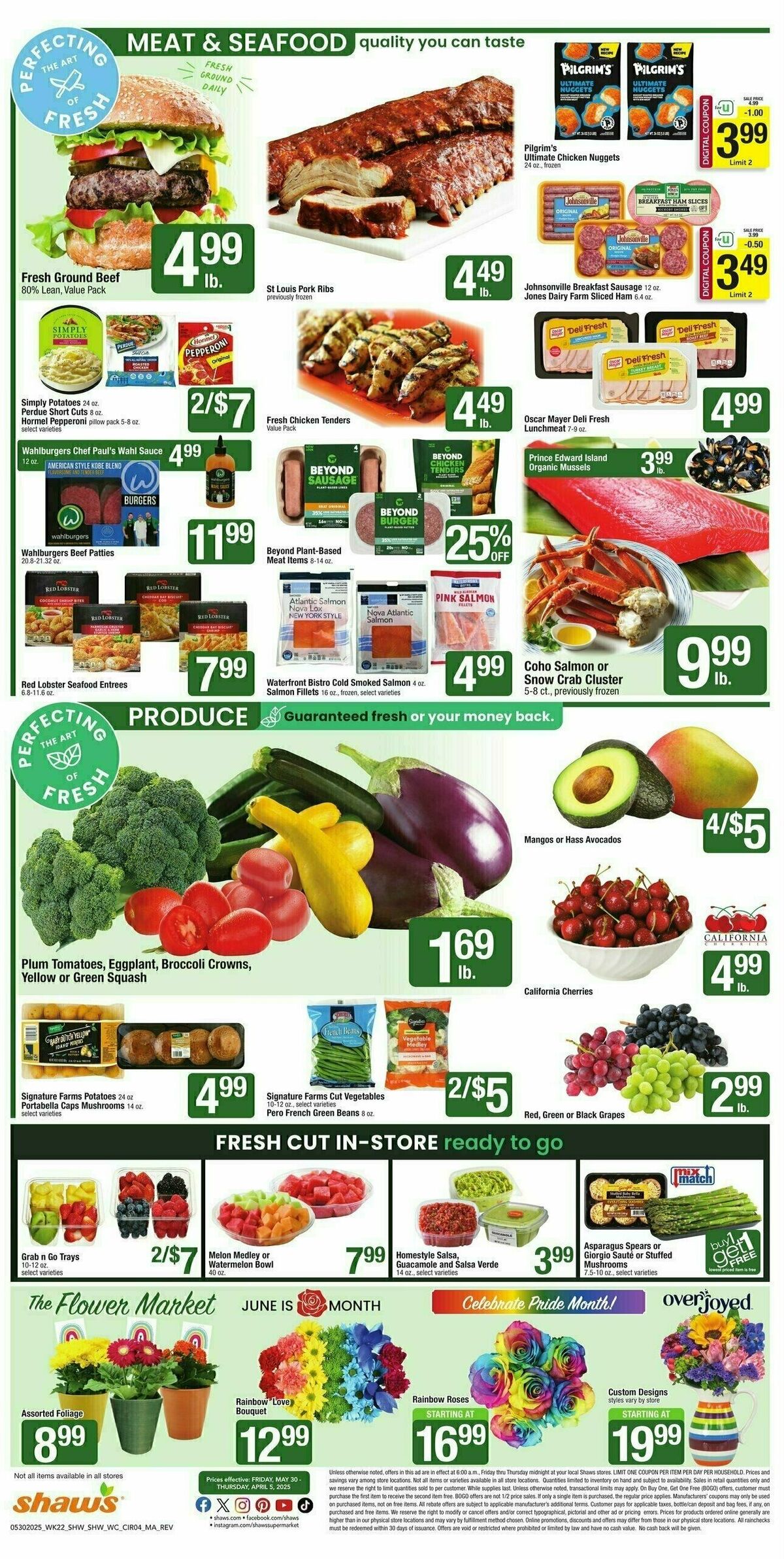 Shaw's Weekly Ad from May 30