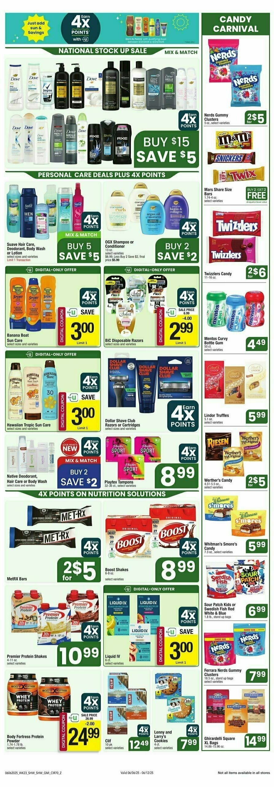 Shaw's Weekly Ad from June 6
