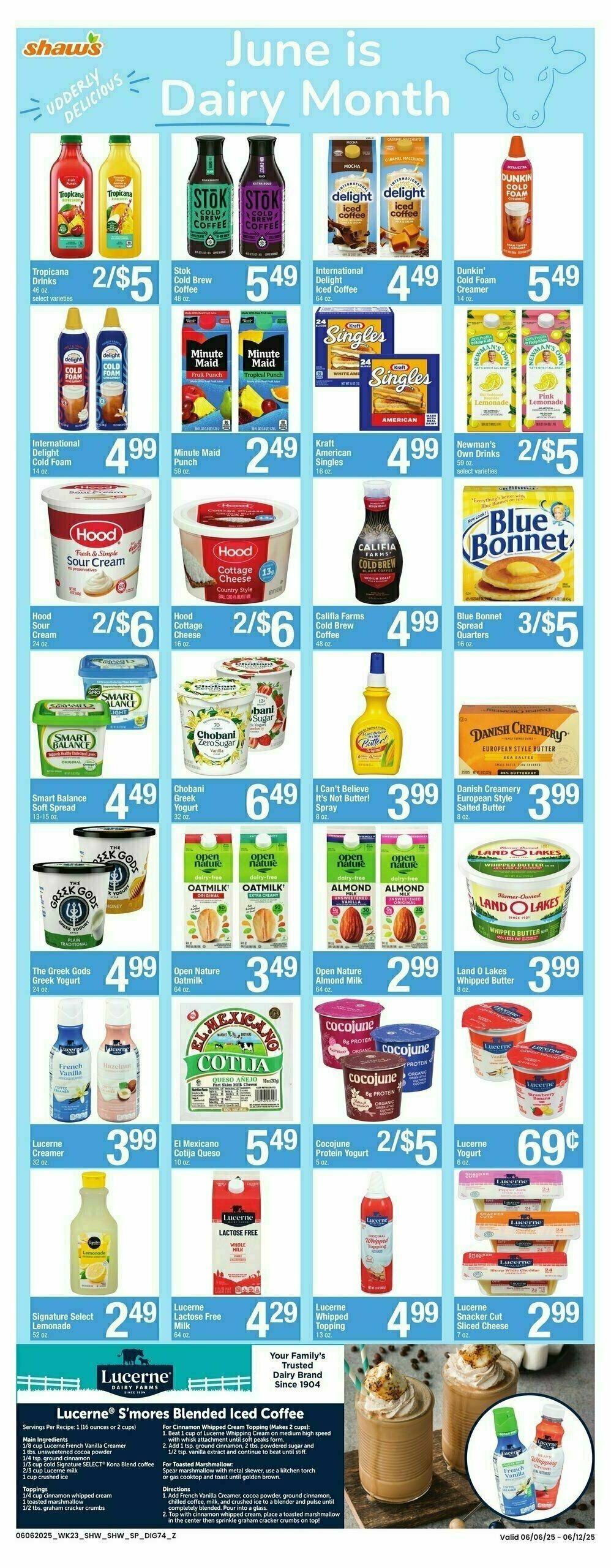 Shaw's Weekly Ad from June 6