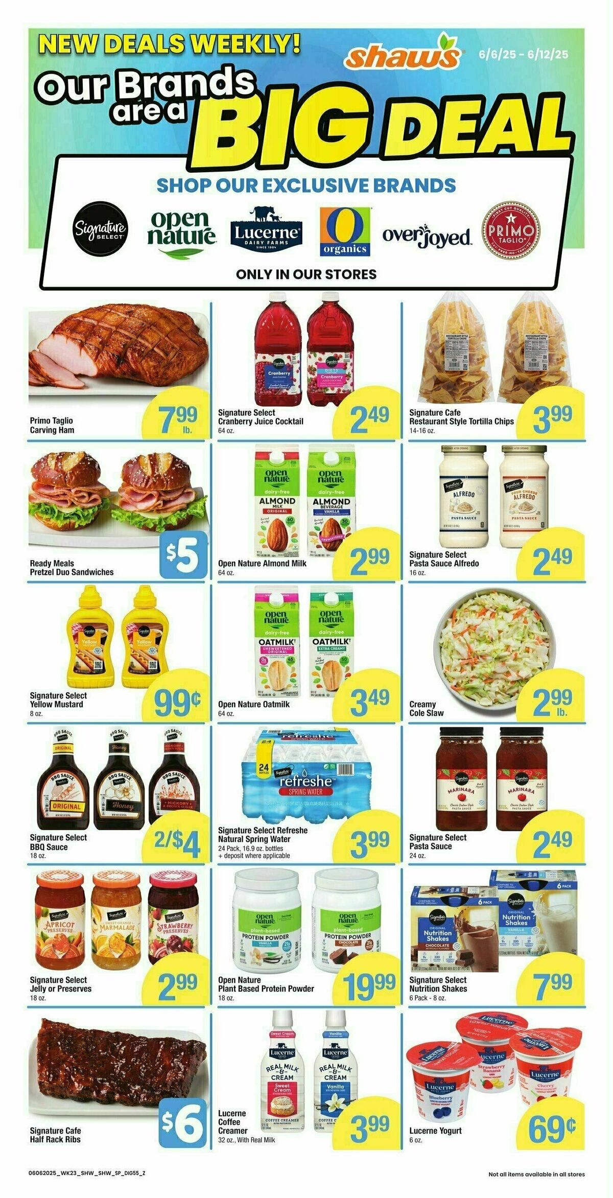 Shaw's ADDITIONAL SAVINGS Weekly Ad from June 6