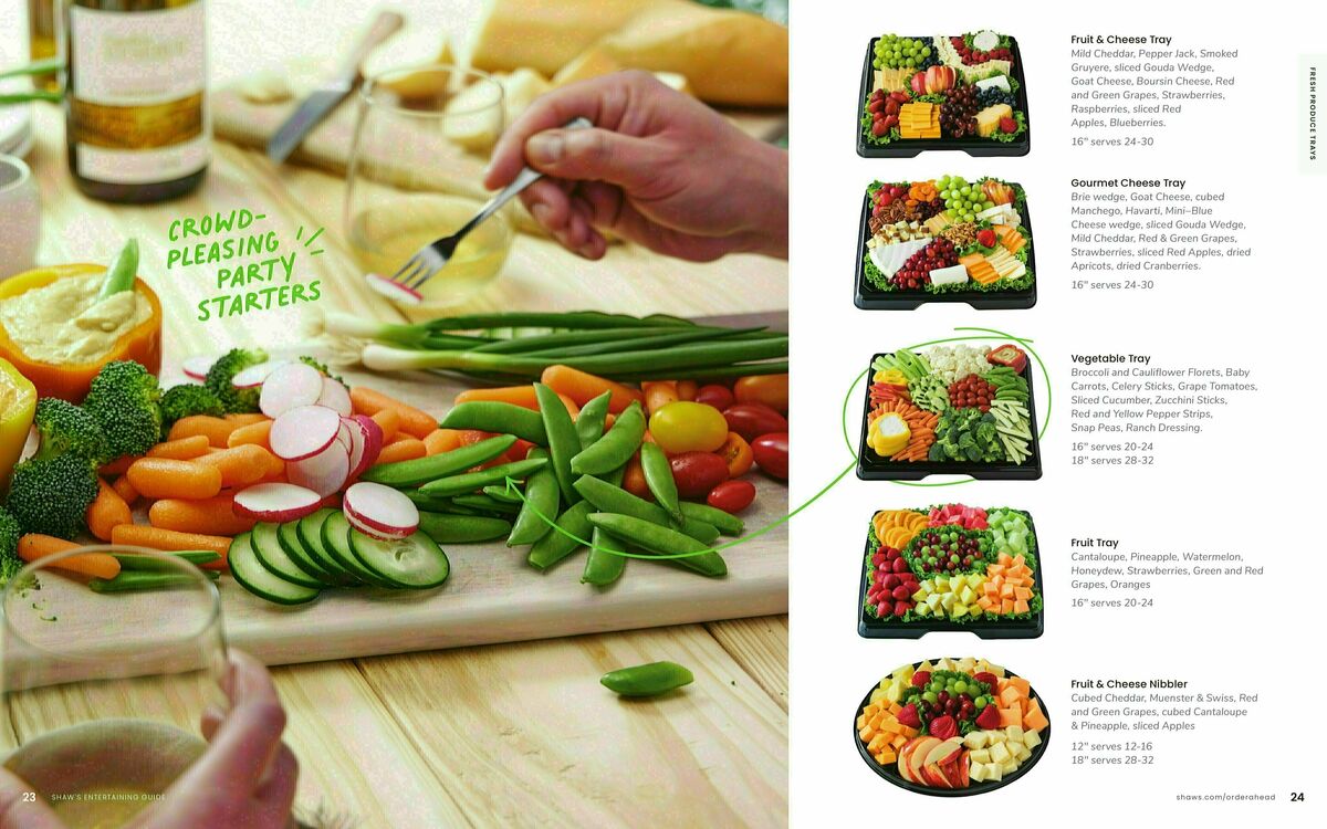 Shaw's Entertaining Guide Weekly Ad from December 31