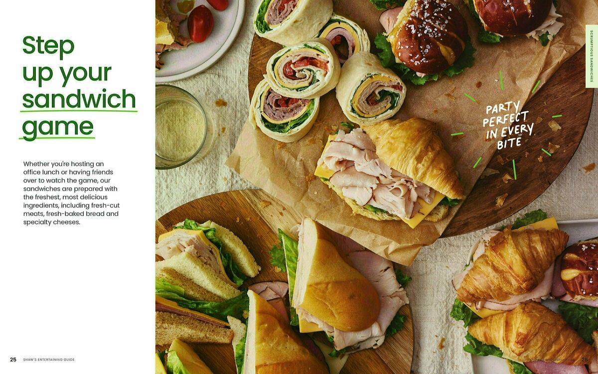 Shaw's Entertaining Guide Weekly Ad from December 31