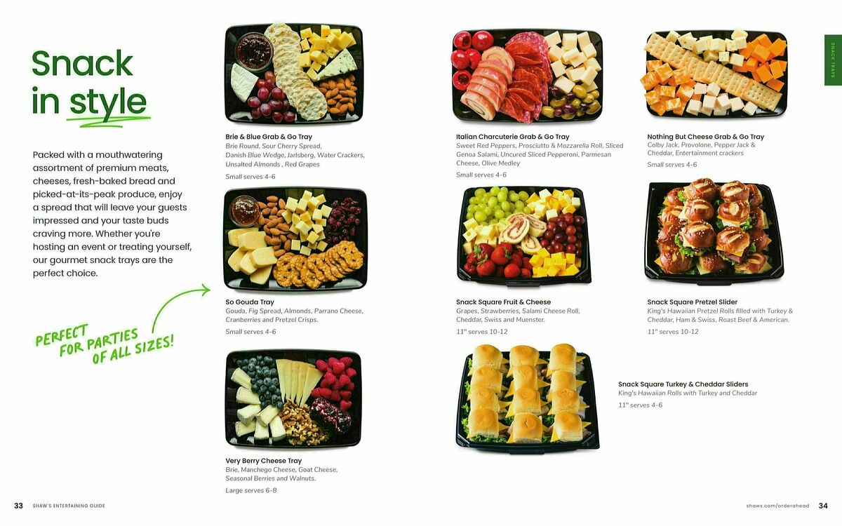 Shaw's Entertaining Guide Weekly Ad from December 31