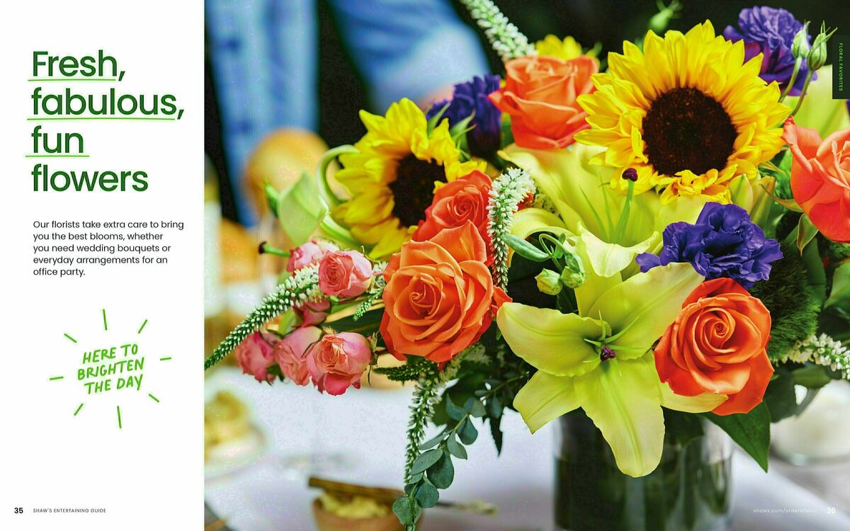 Shaw's Entertaining Guide Weekly Ad from December 31