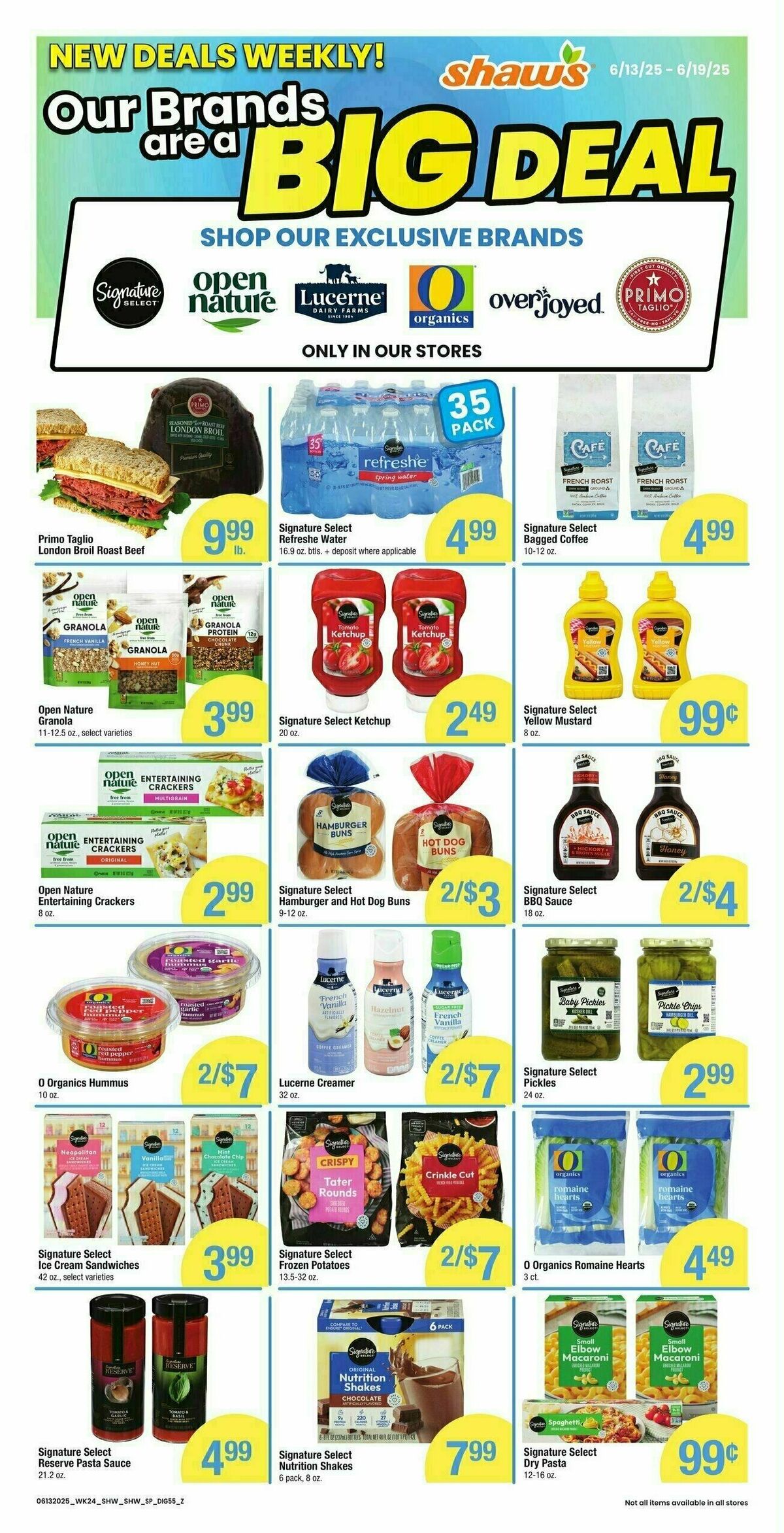 Shaw's Additional Savings Weekly Ad from June 13