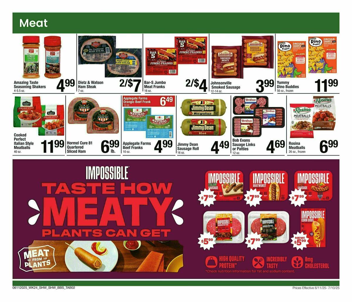 Shaw's Big Book of Savings Weekly Ad from June 11