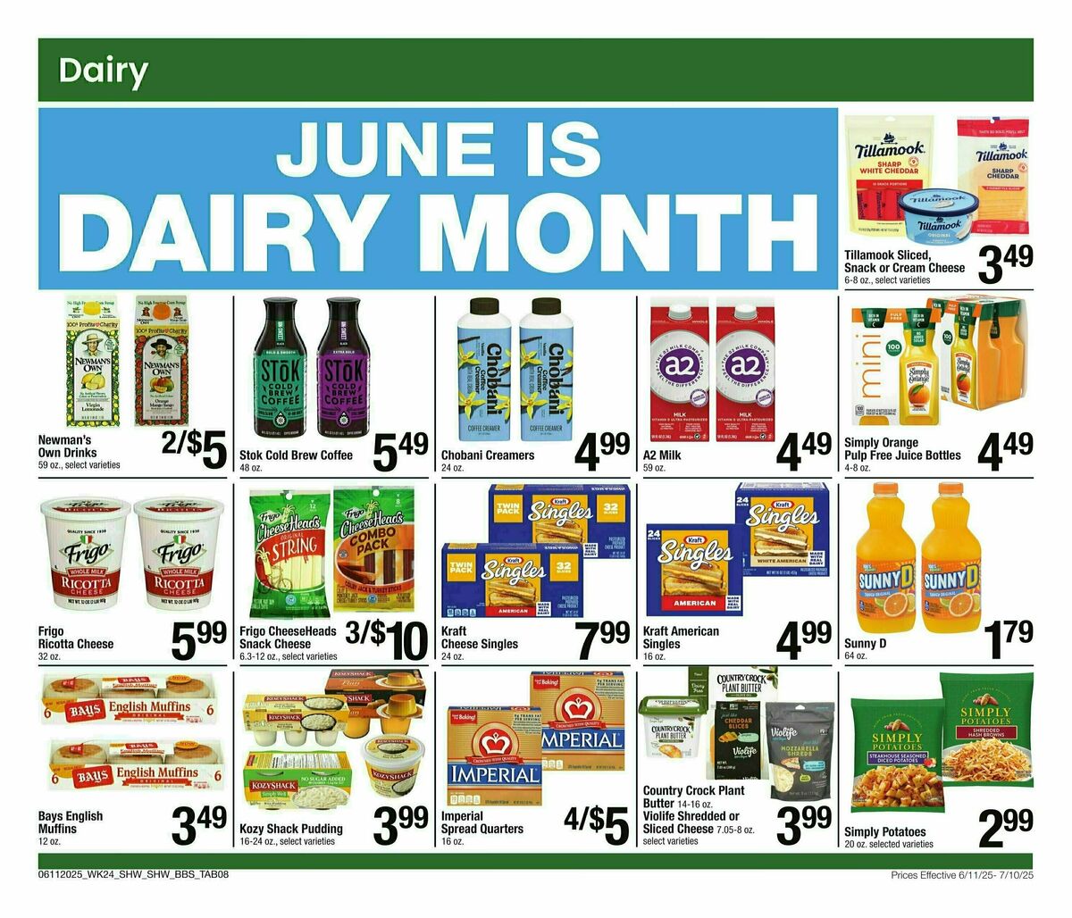 Shaw's Big Book of Savings Weekly Ad from June 11
