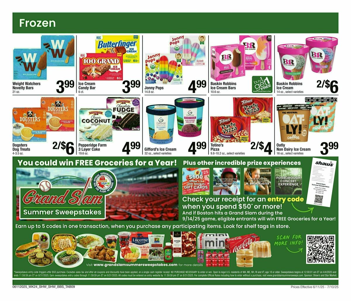 Shaw's Big Book of Savings Weekly Ad from June 11