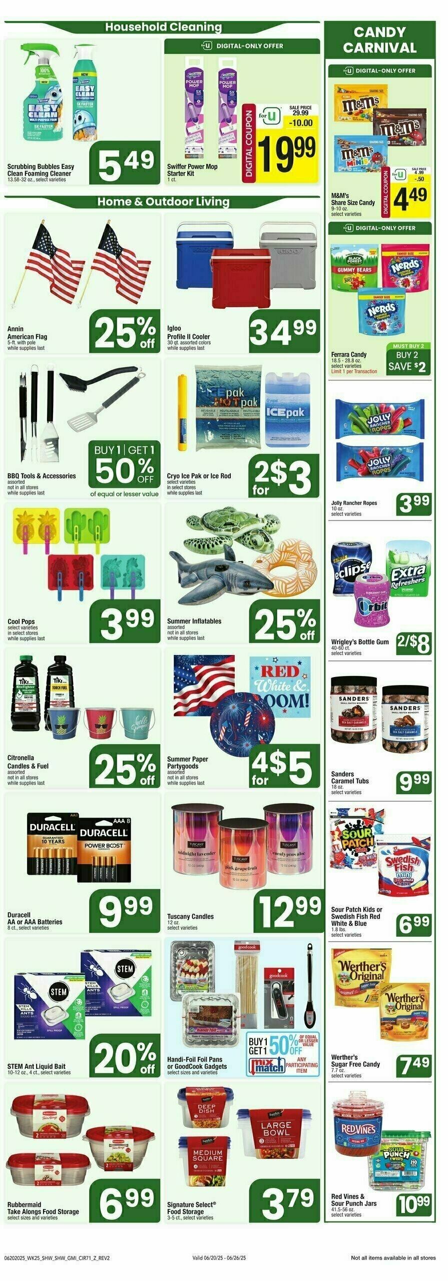 Shaw's Weekly Ad from June 20