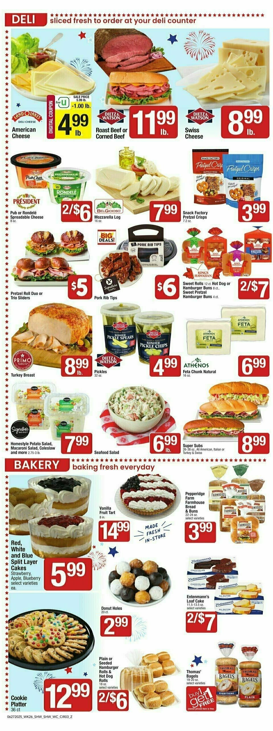 Shaw's Weekly Ad from June 27