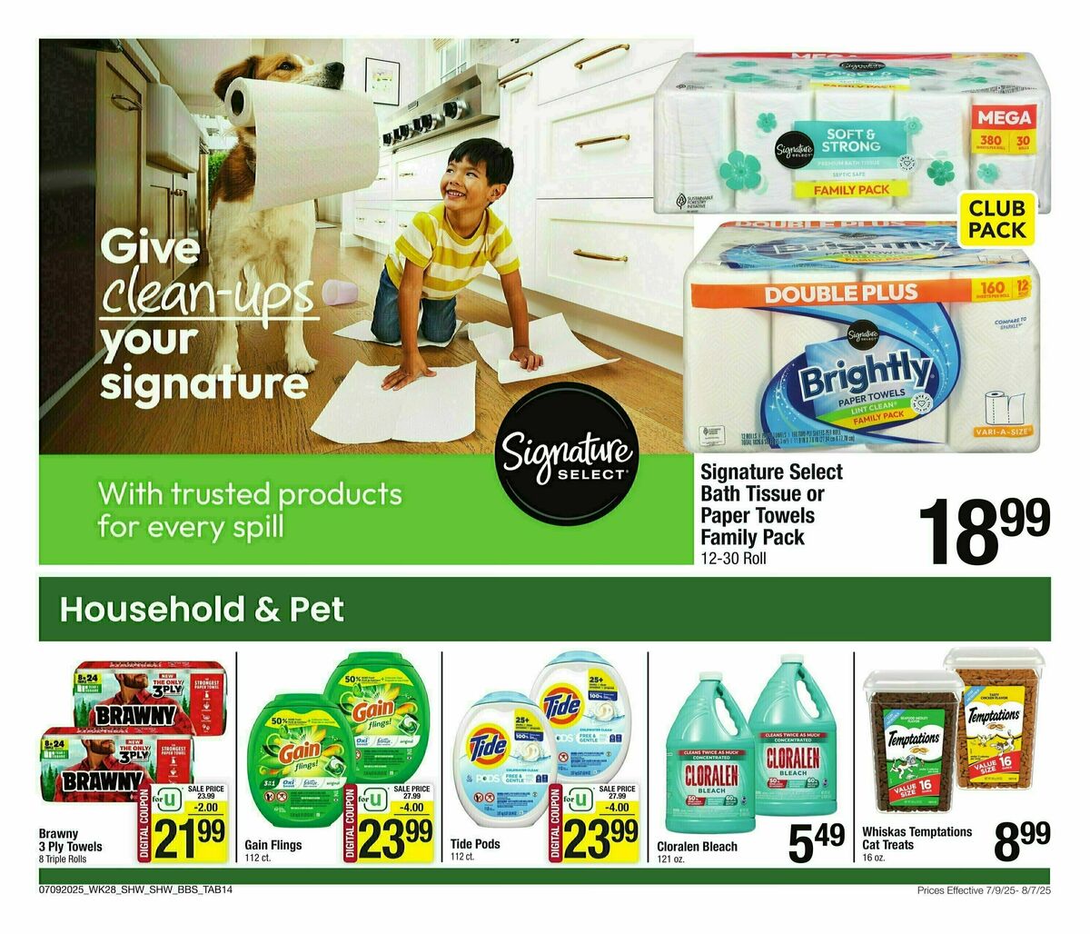 Shaw's Big Book of Savings Weekly Ad from July 9