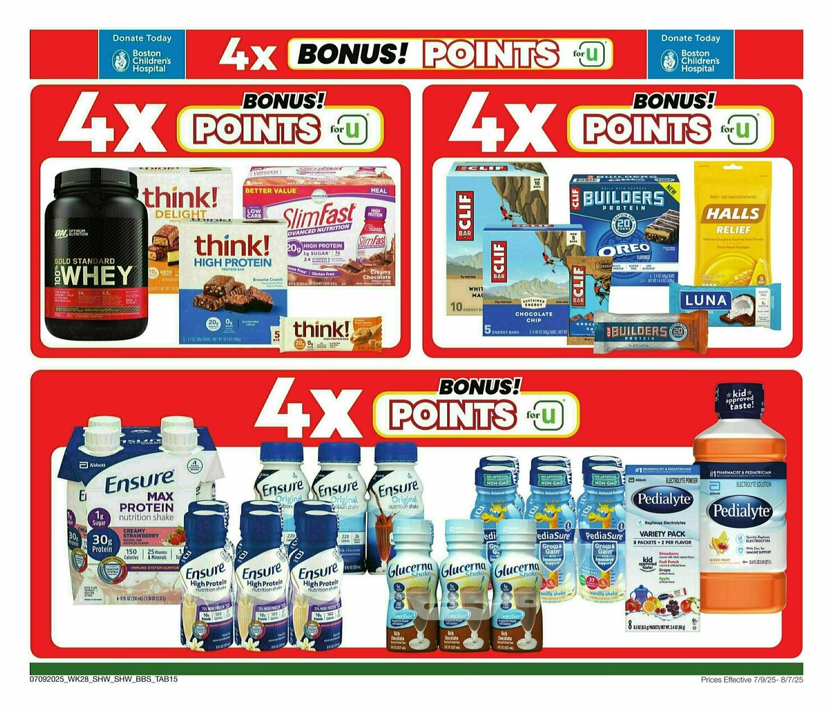 Shaw's Big Book of Savings Weekly Ad from July 9