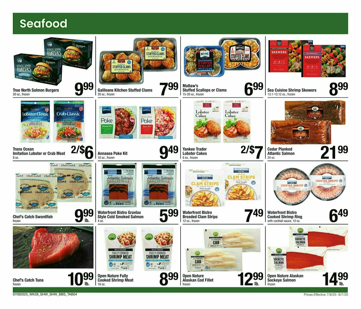 Shaw's Big Book of Savings Weekly Ad from July 9