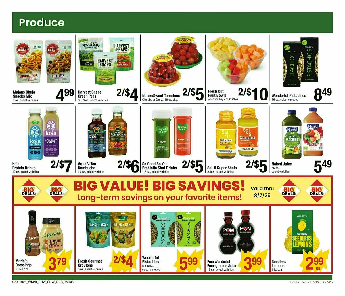 Shaw's Big Book of Savings Weekly Ad from July 9
