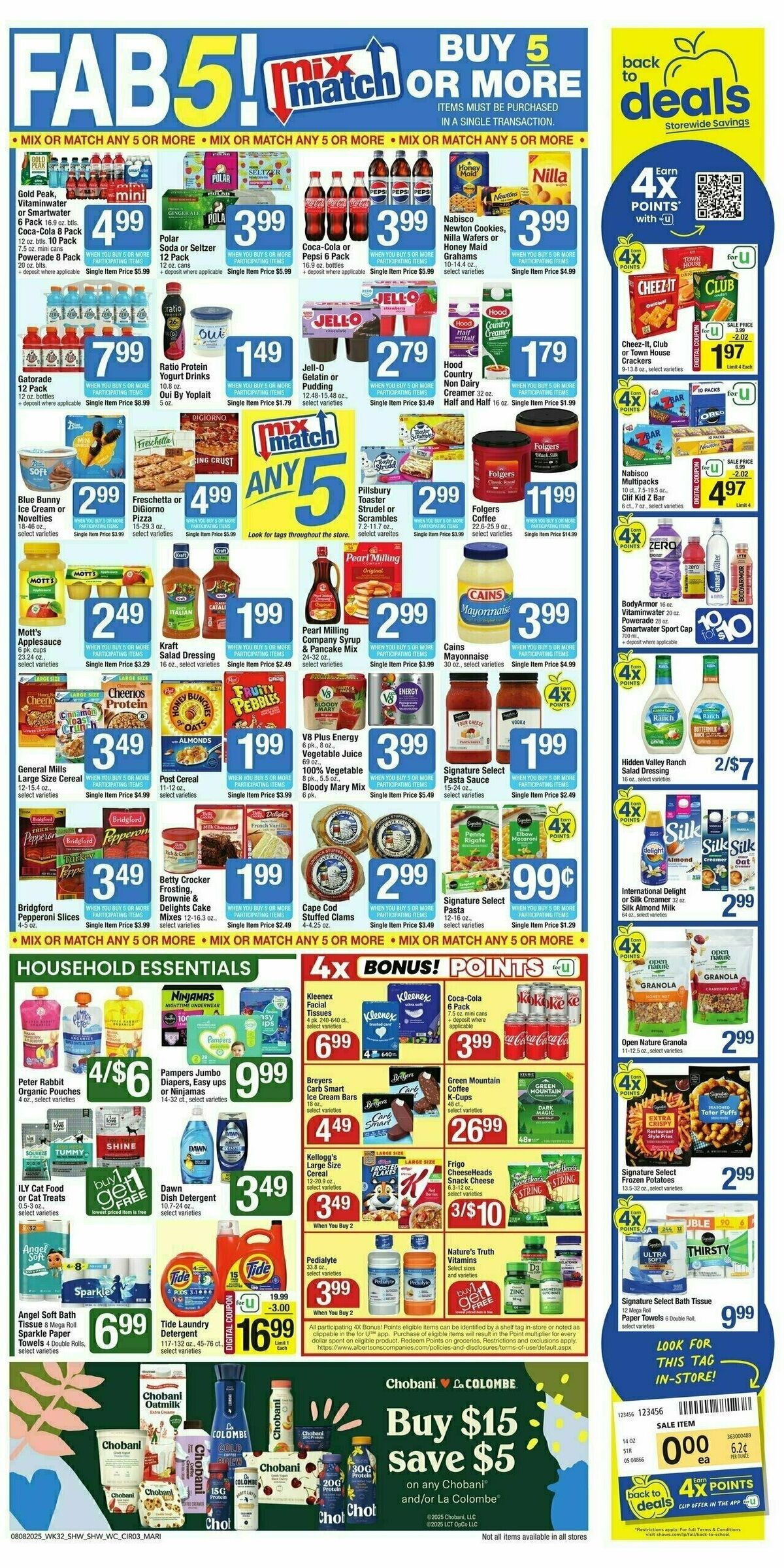 Shaw's Weekly Ad from August 8