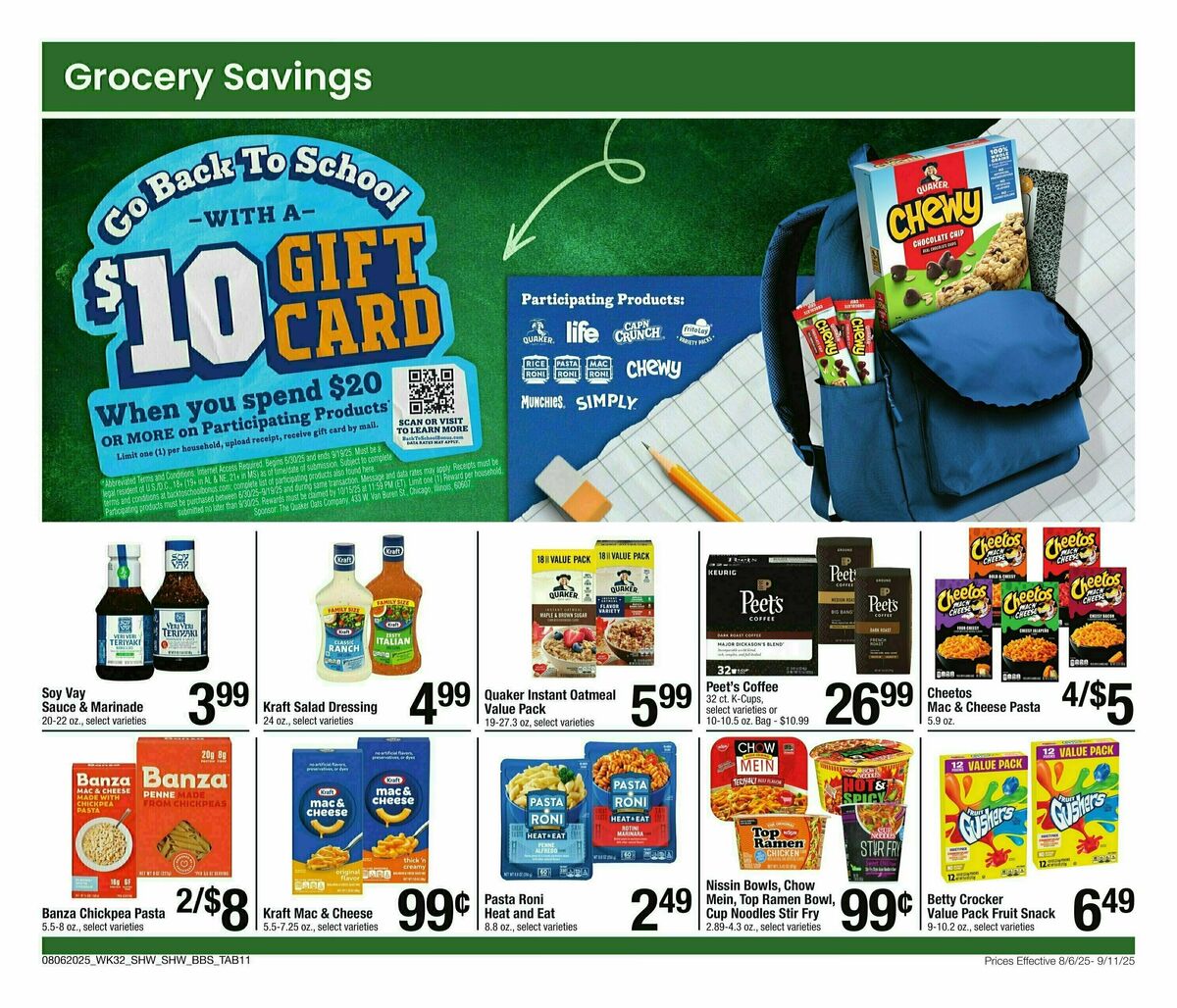 Shaw's Big Book of Savings Weekly Ad from August 6