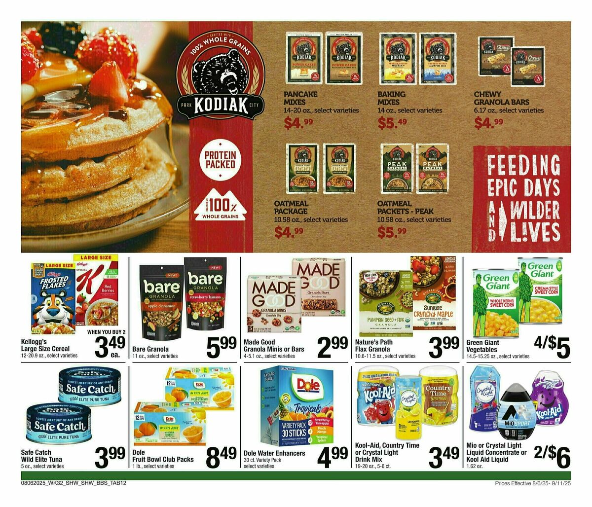 Shaw's Big Book of Savings Weekly Ad from August 6