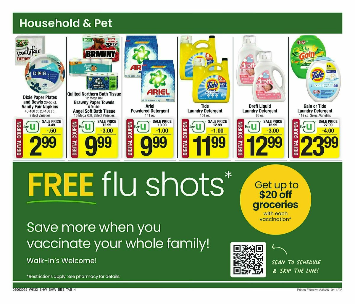 Shaw's Big Book of Savings Weekly Ad from August 6