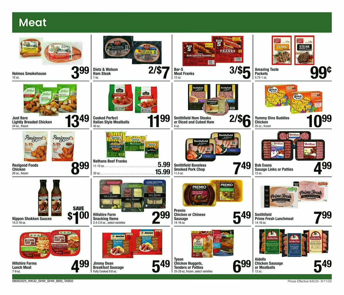 Shaw's Big Book of Savings Weekly Ad from August 6