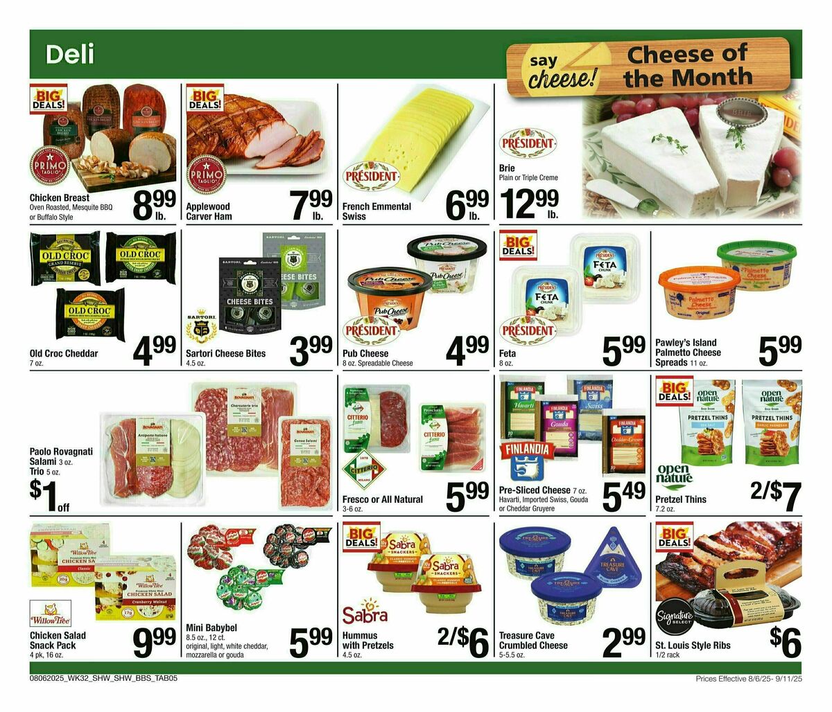 Shaw's Big Book of Savings Weekly Ad from August 6