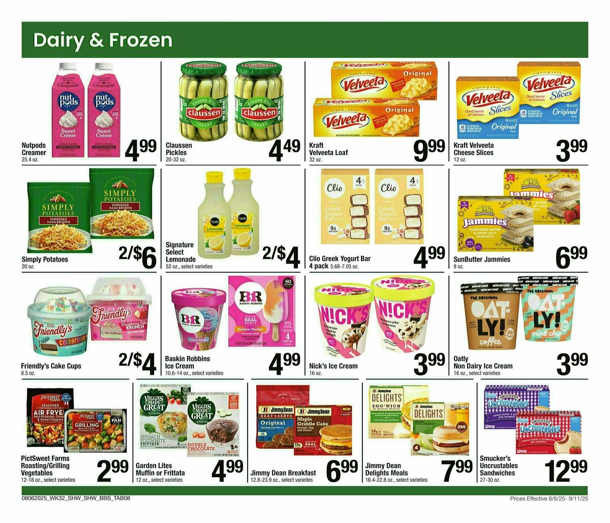 Shaw's Big Book of Savings Weekly Ad from August 6