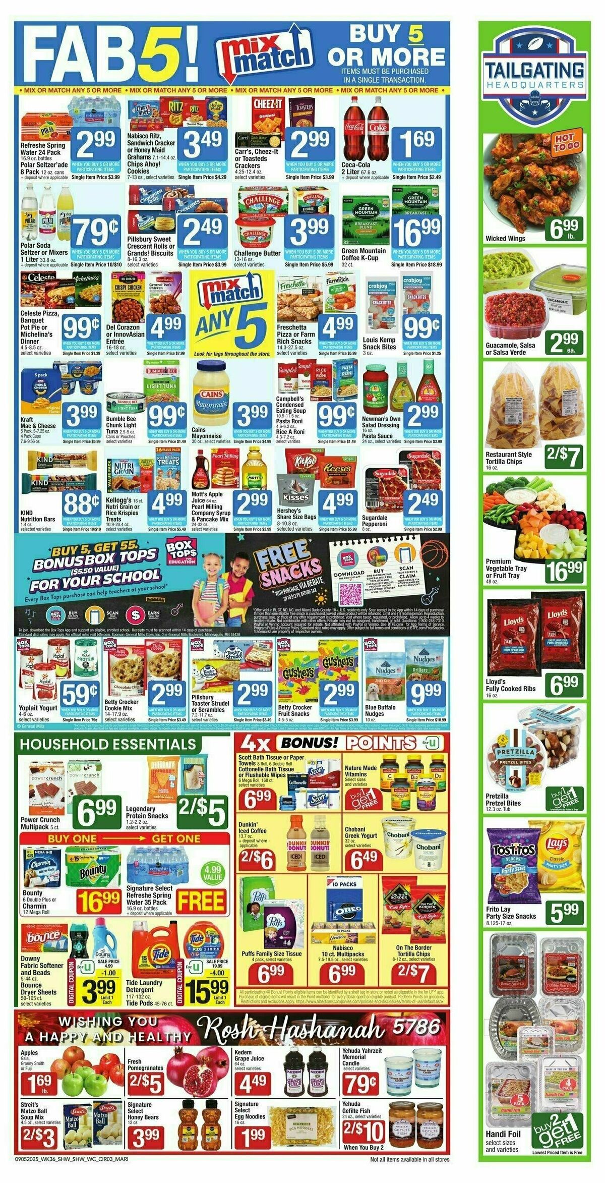 Shaw's Weekly Ad from September 5