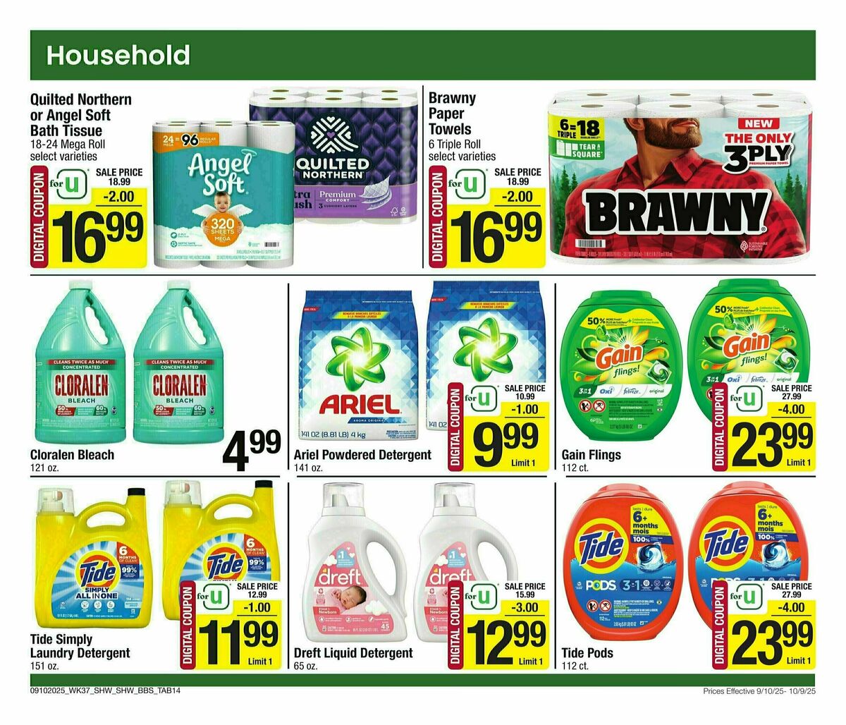 Shaw's Big Book of Savings Weekly Ad from September 10