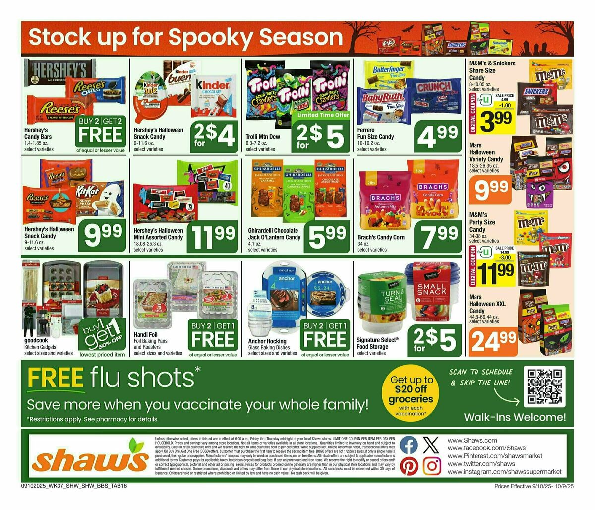 Shaw's Big Book of Savings Weekly Ad from September 10