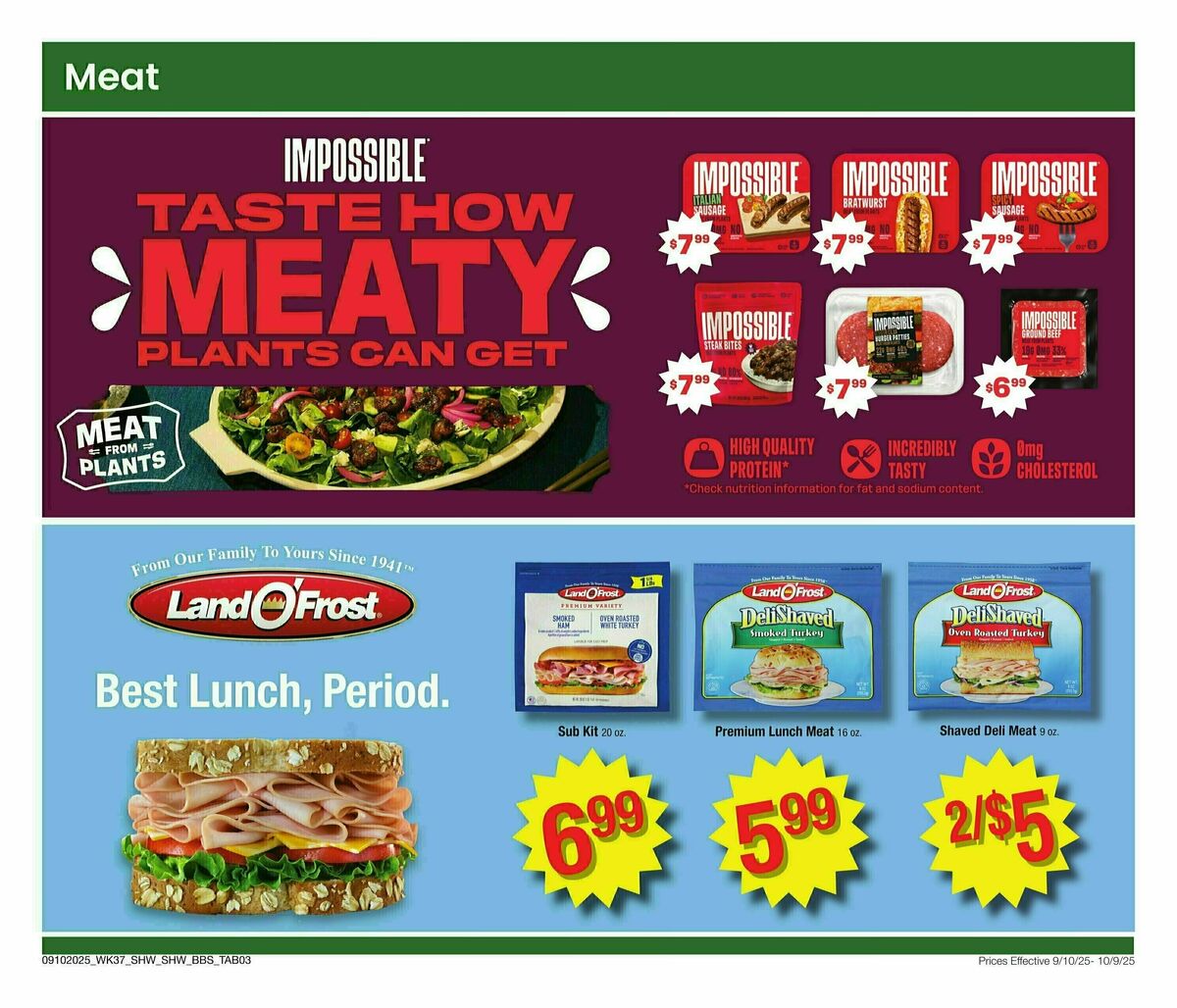 Shaw's Big Book of Savings Weekly Ad from September 10