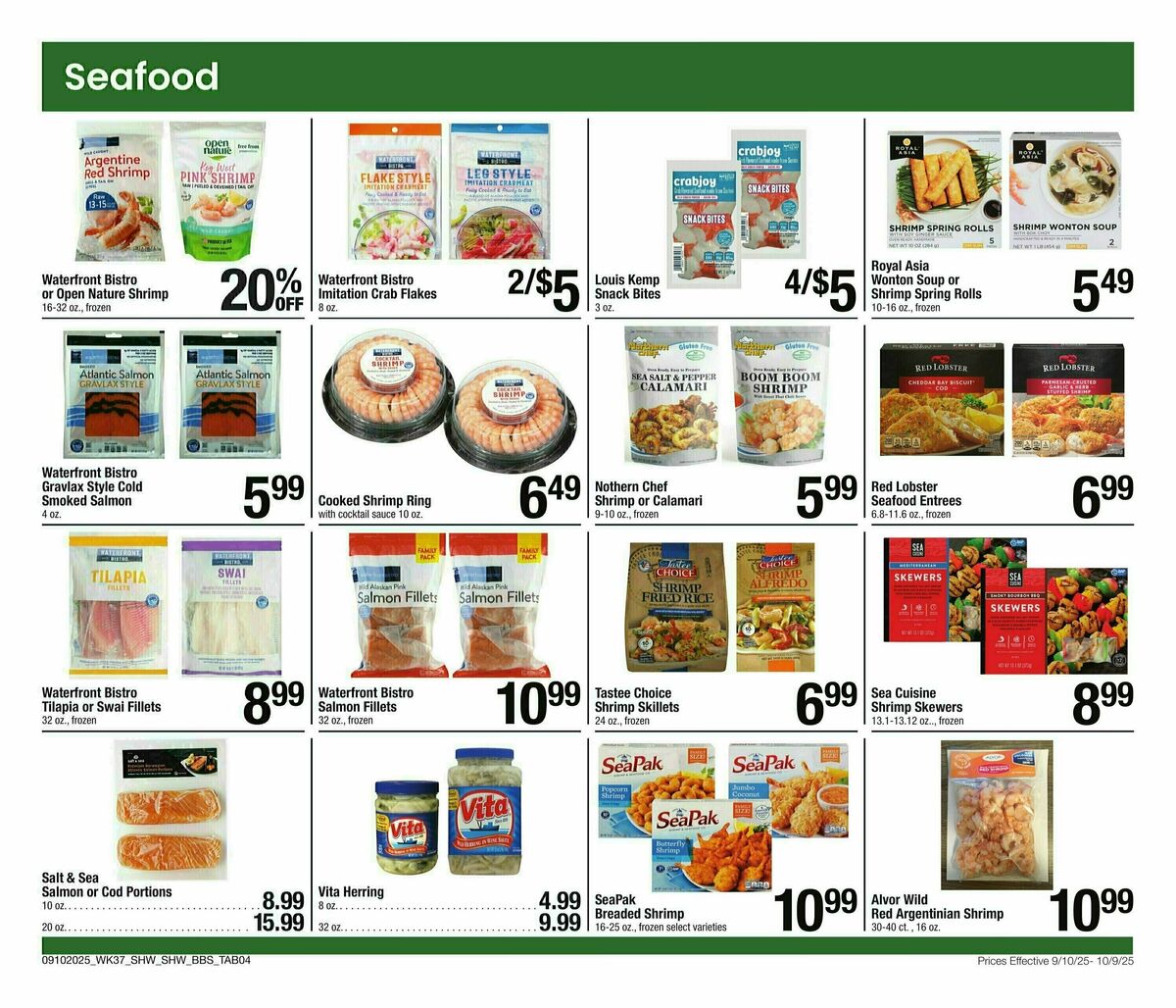 Shaw's Big Book of Savings Weekly Ad from September 10