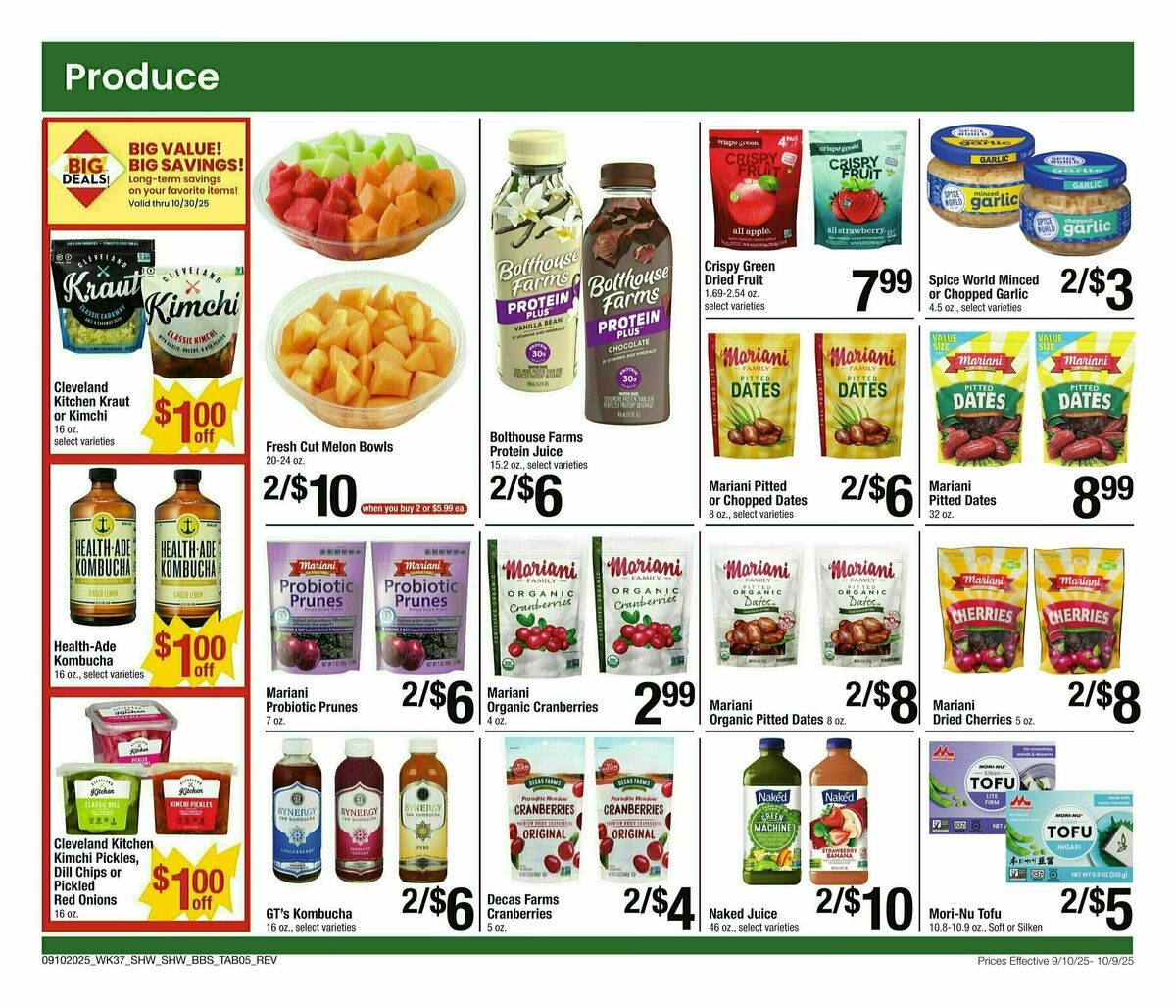 Shaw's Big Book of Savings Weekly Ad from September 10