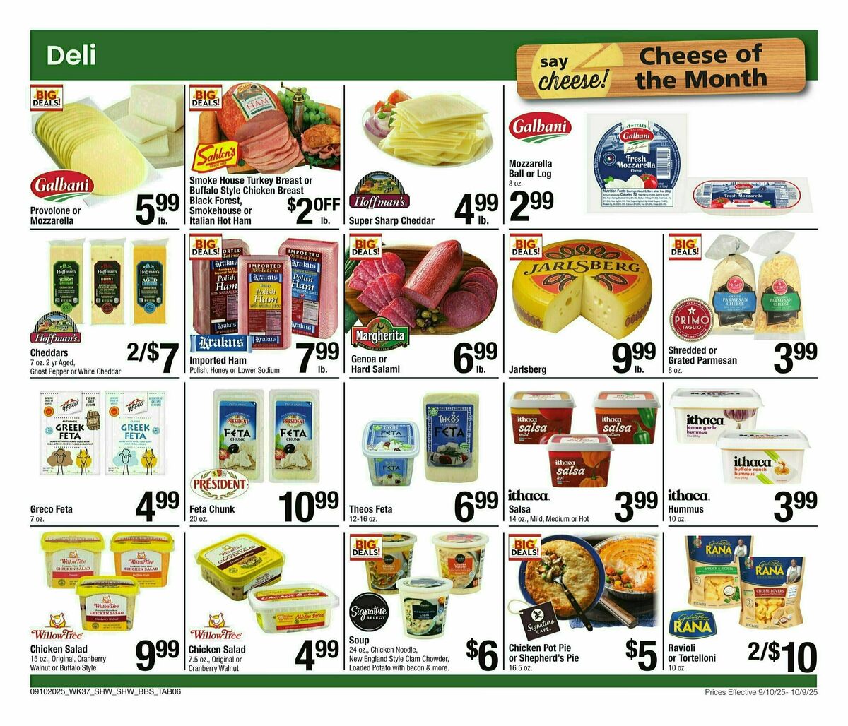 Shaw's Big Book of Savings Weekly Ad from September 10