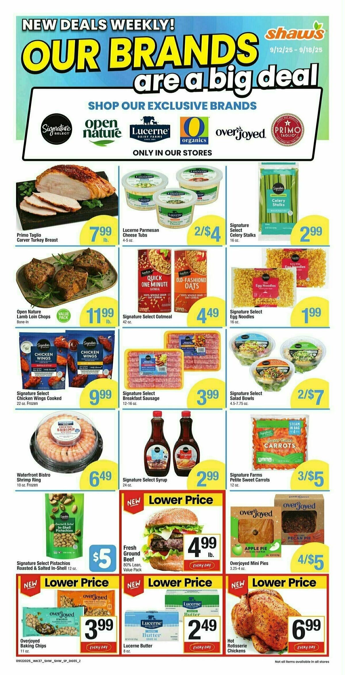 Shaw's Additional Savings Weekly Ad from September 12