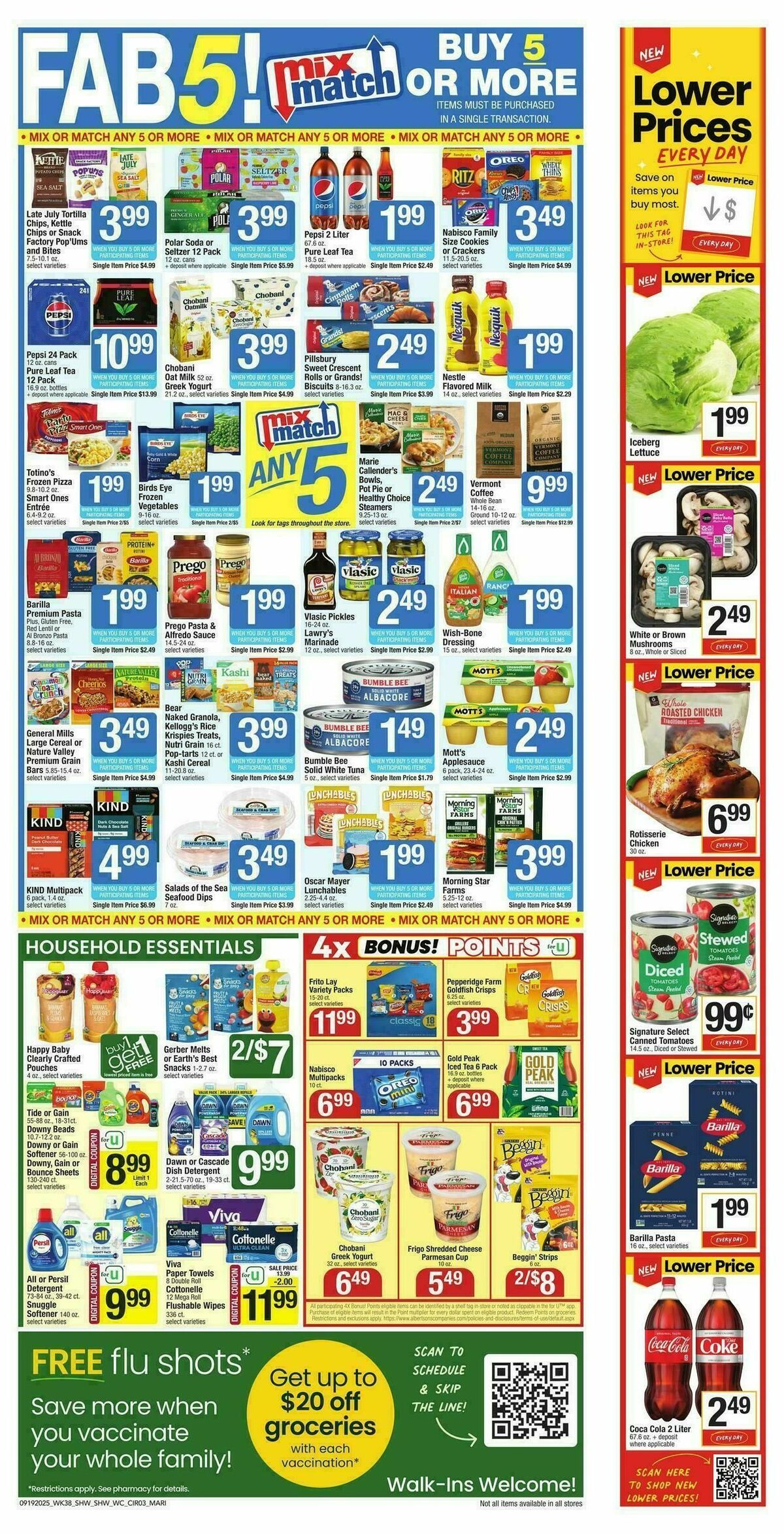Shaw's Weekly Ad from September 19