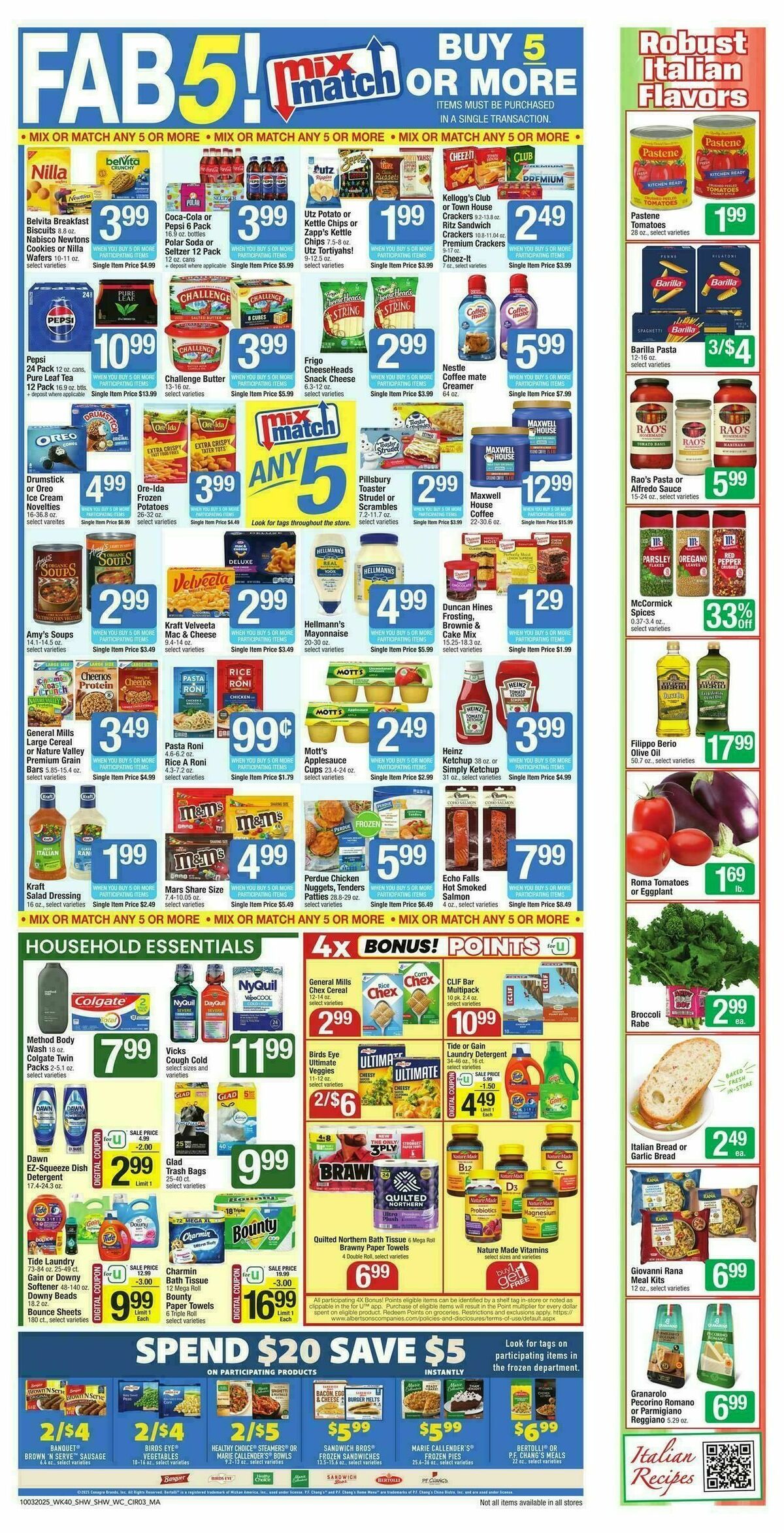 Shaw's Weekly Ad from October 3