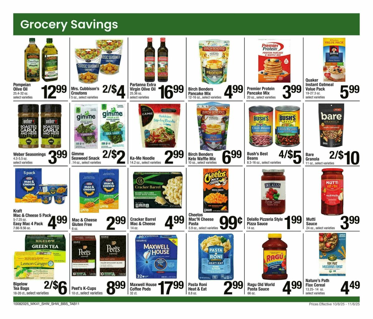 Shaw's Big Book of Savings Weekly Ad from October 8