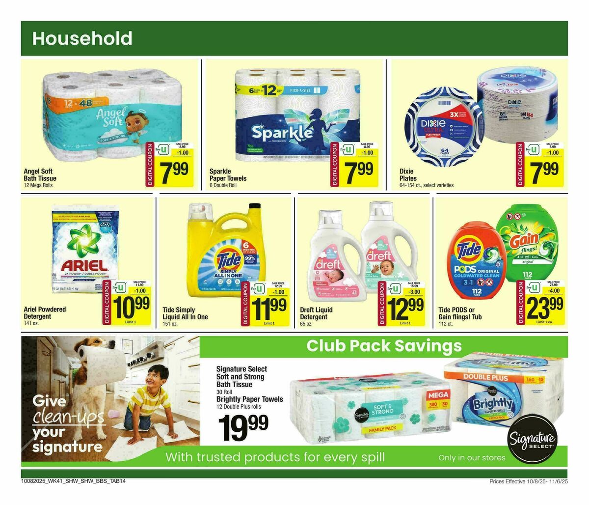 Shaw's Big Book of Savings Weekly Ad from October 8