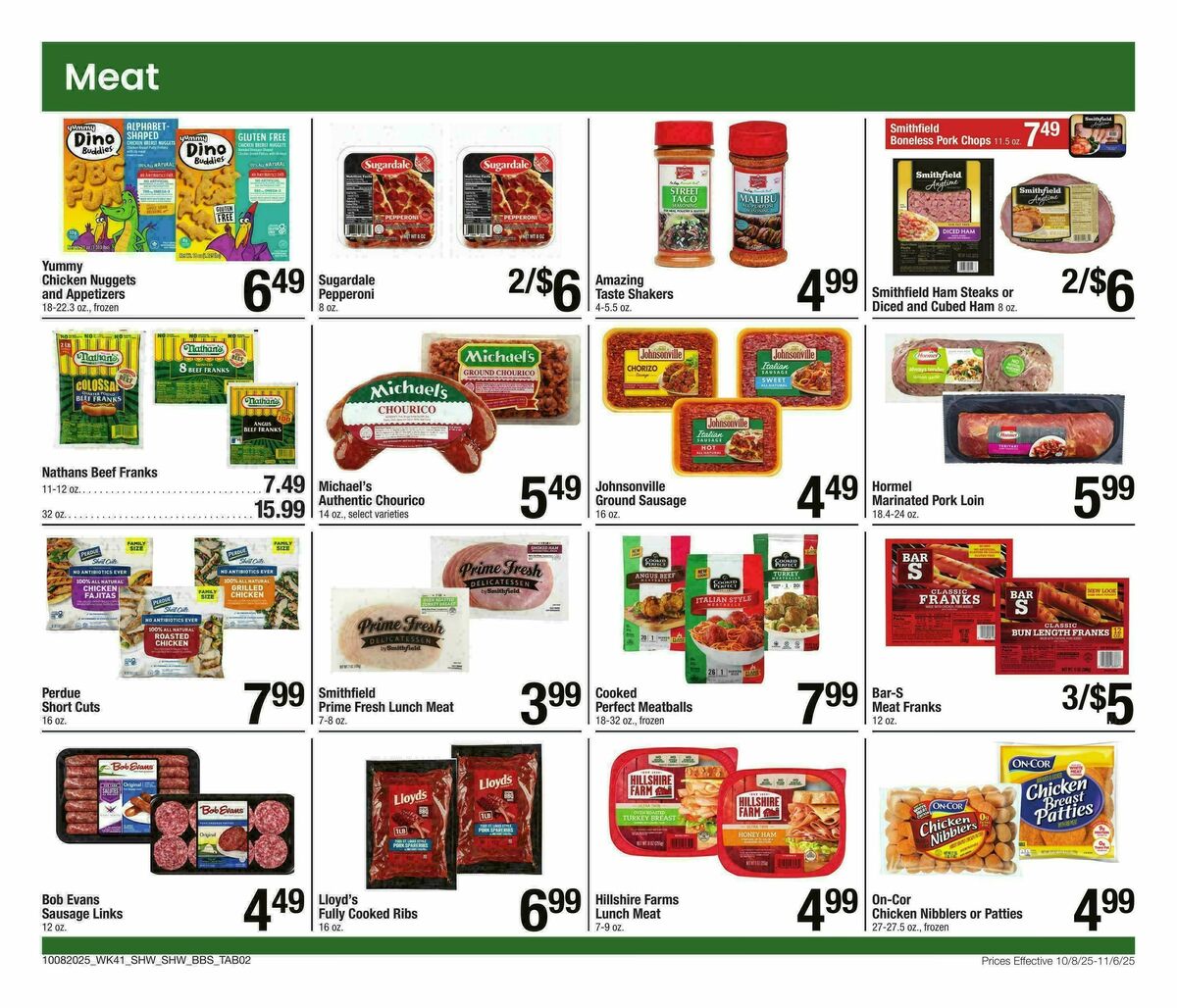 Shaw's Big Book of Savings Weekly Ad from October 8