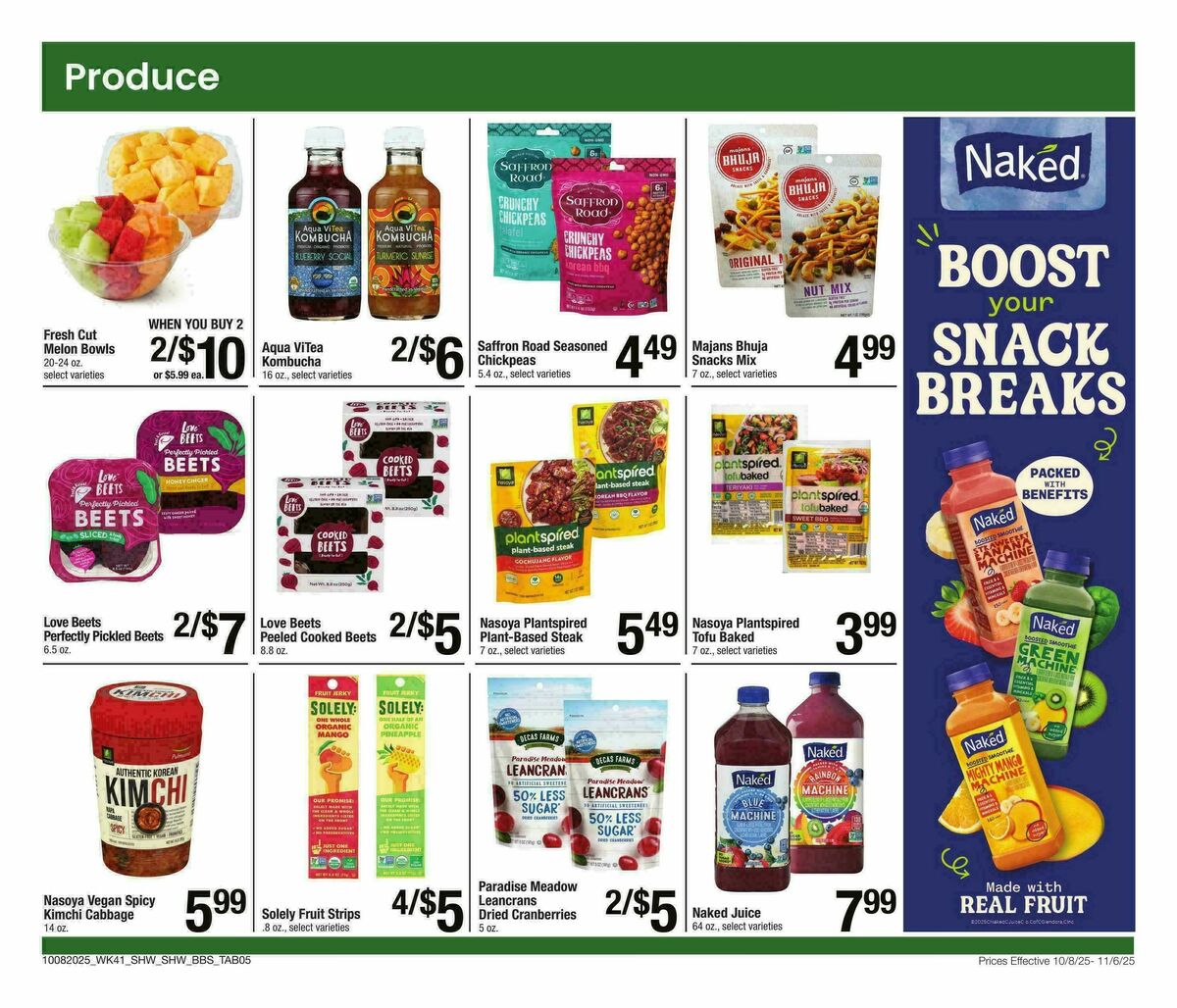 Shaw's Big Book of Savings Weekly Ad from October 8