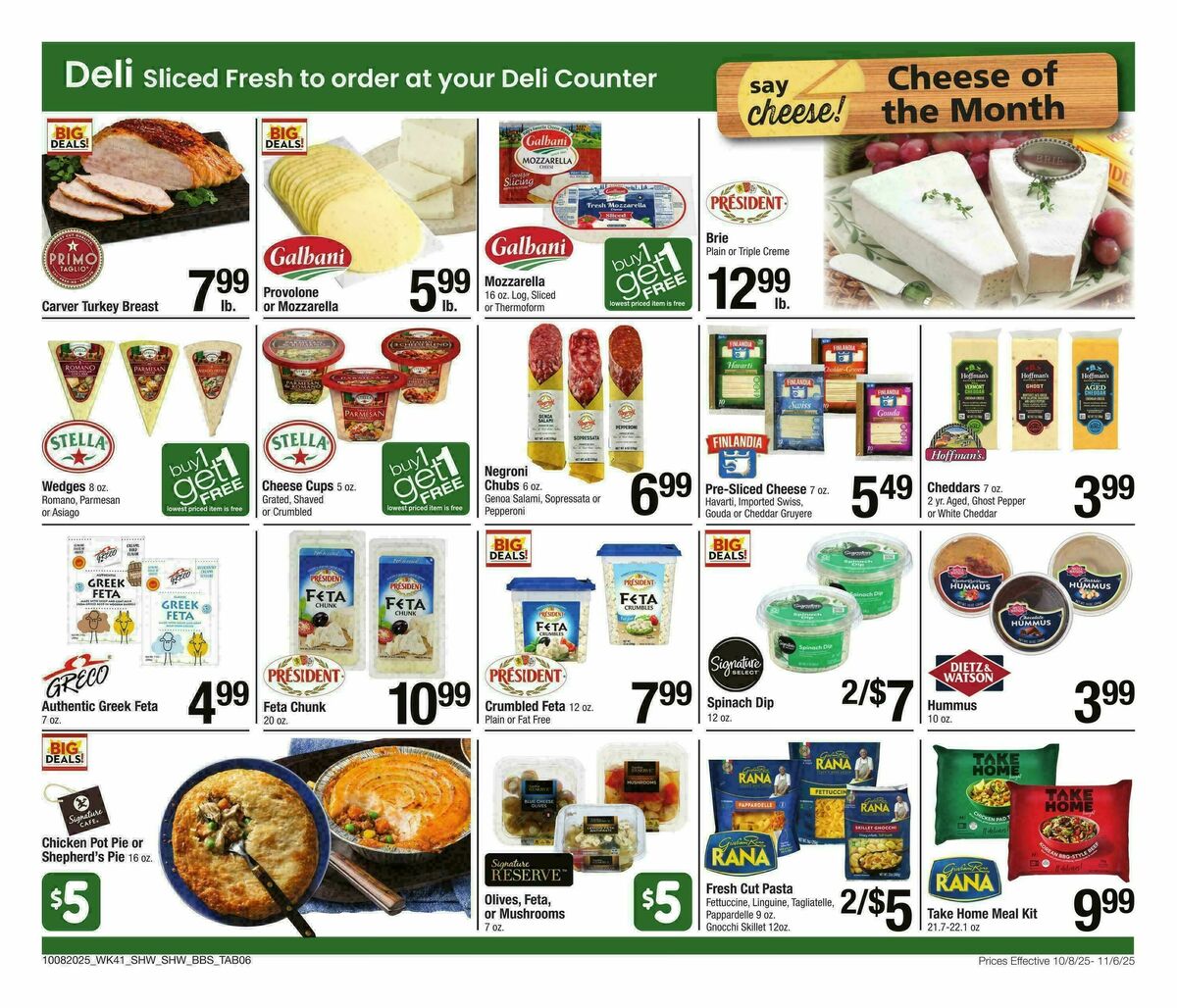 Shaw's Big Book of Savings Weekly Ad from October 8