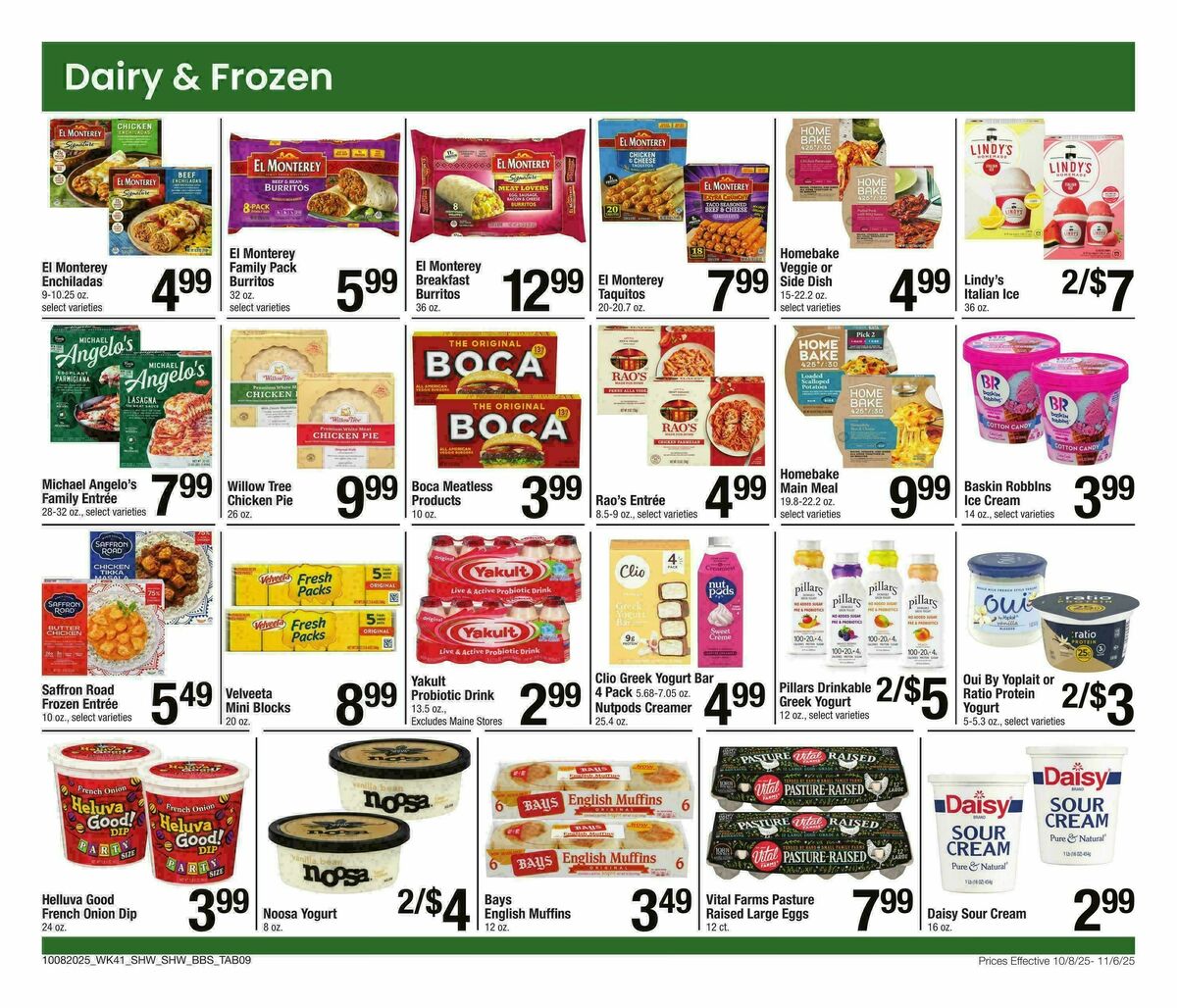 Shaw's Big Book of Savings Weekly Ad from October 8