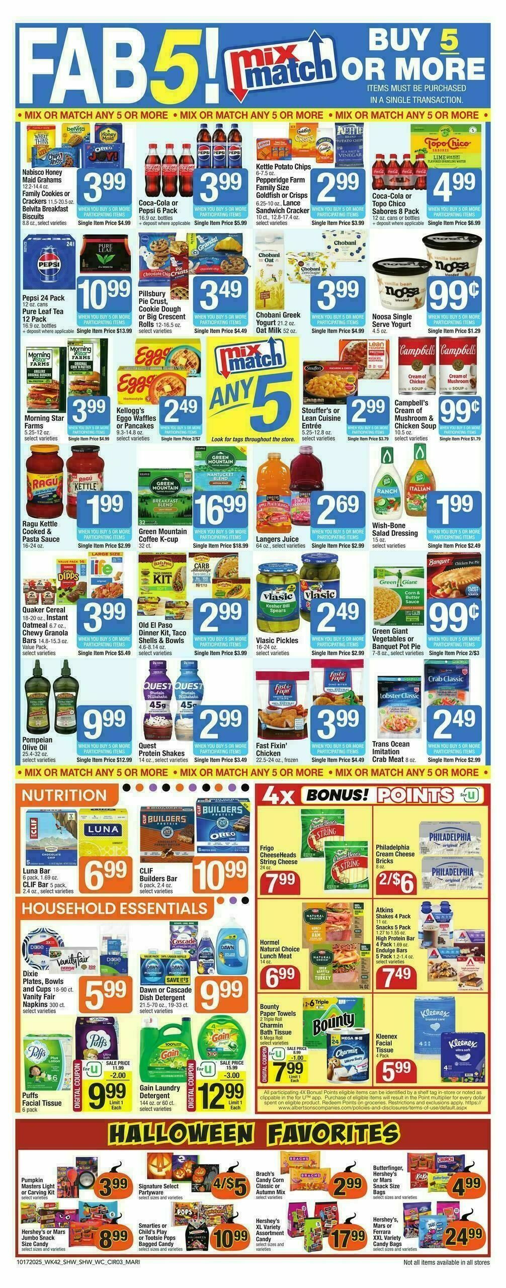 Shaw's Weekly Ad from October 17