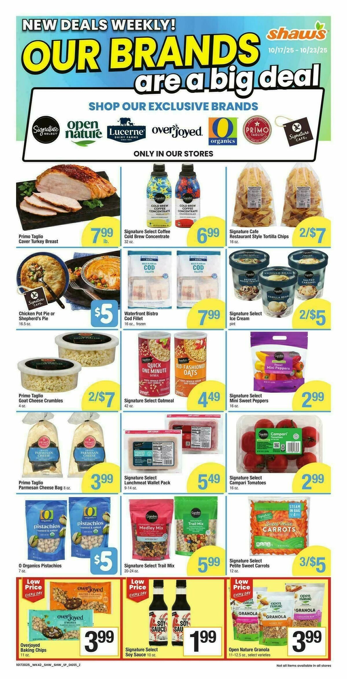 Shaw's Weekly Ad from October 17