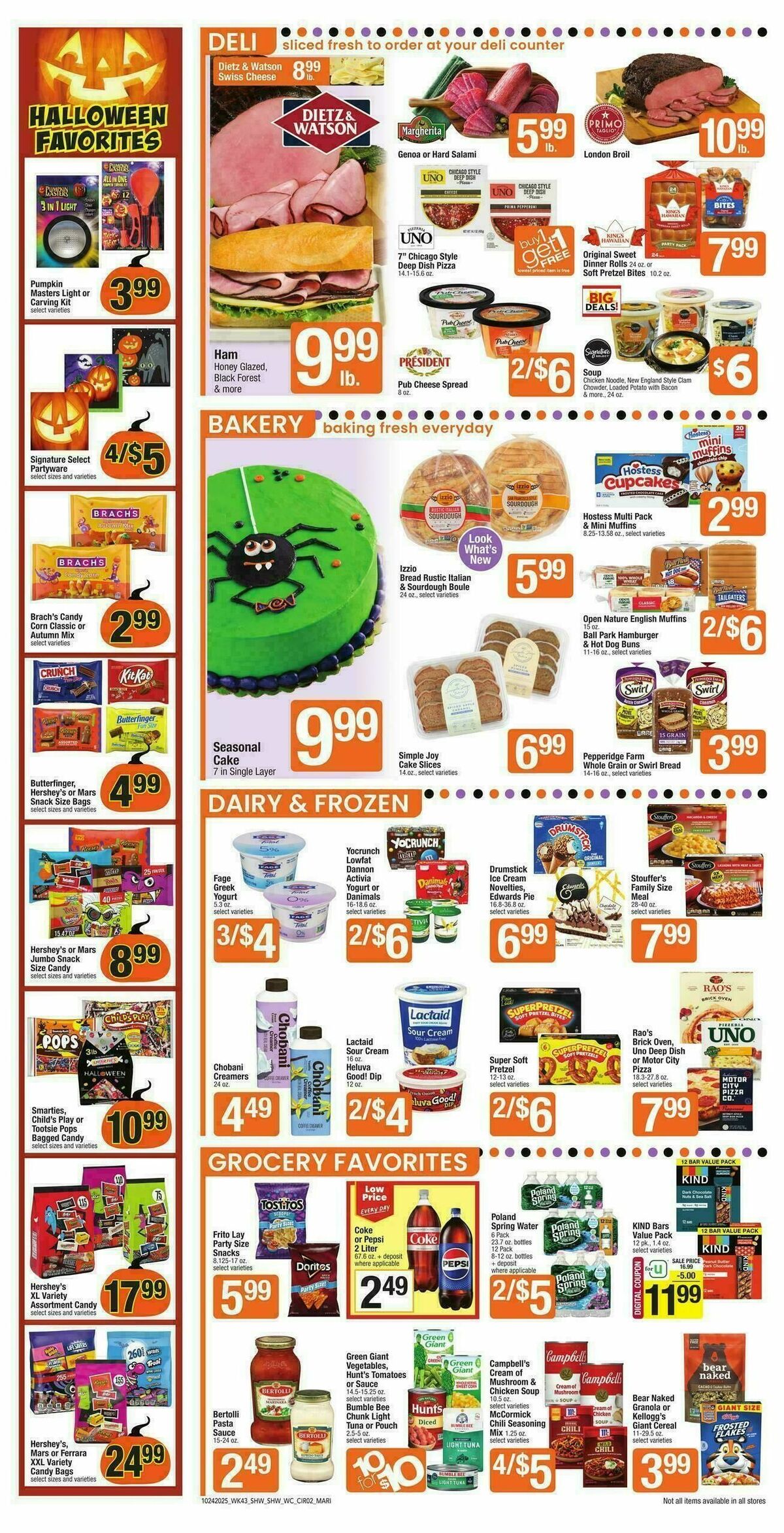Shaw's Weekly Ad from October 24