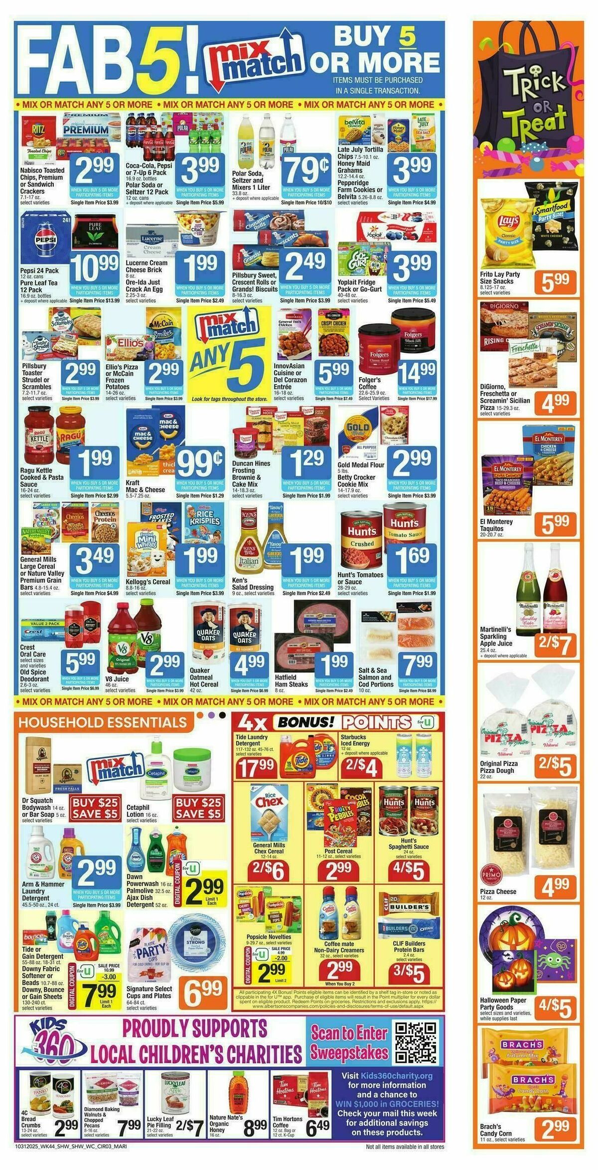Shaw's Weekly Ad from October 31