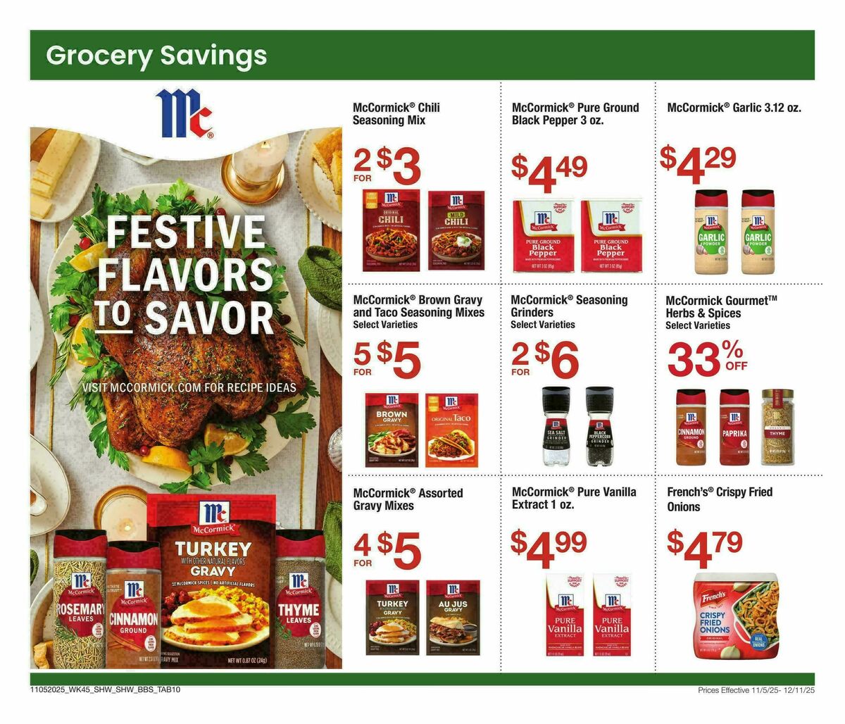 Shaw's Big Book of Savings Weekly Ad from November 5