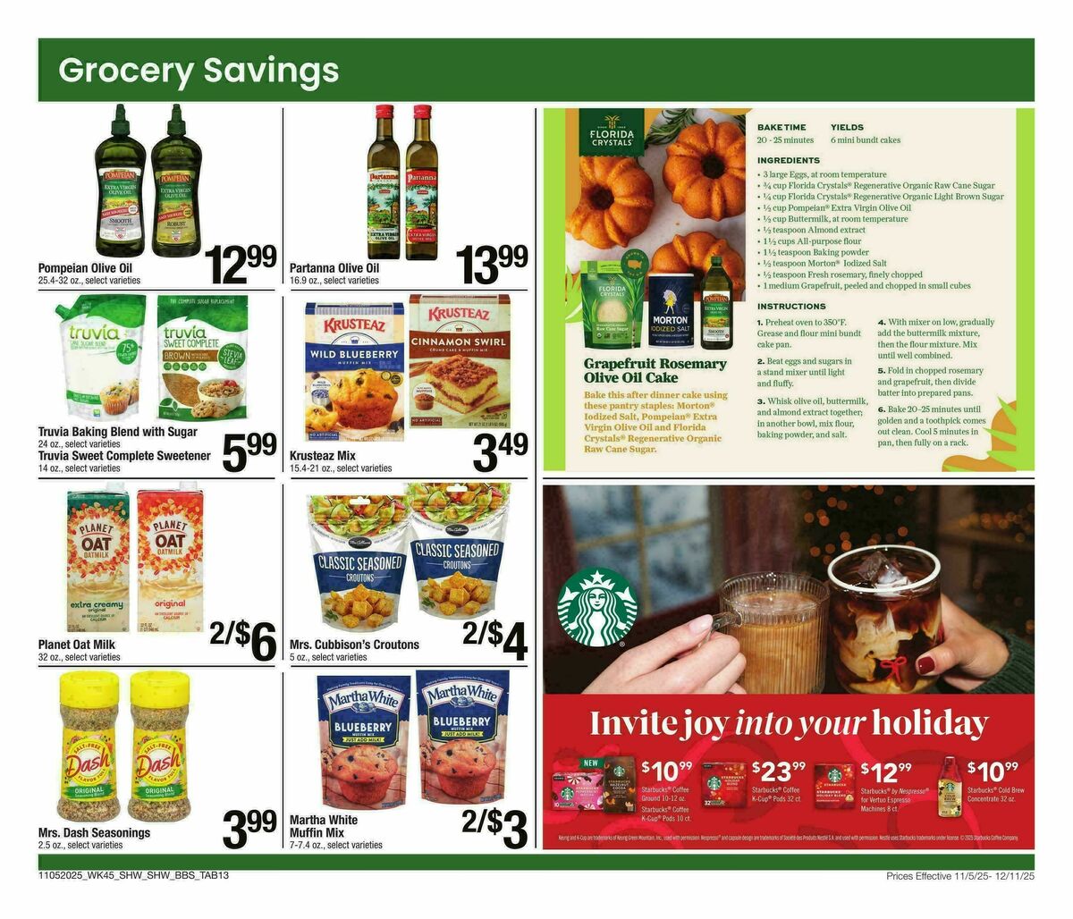 Shaw's Big Book of Savings Weekly Ad from November 5