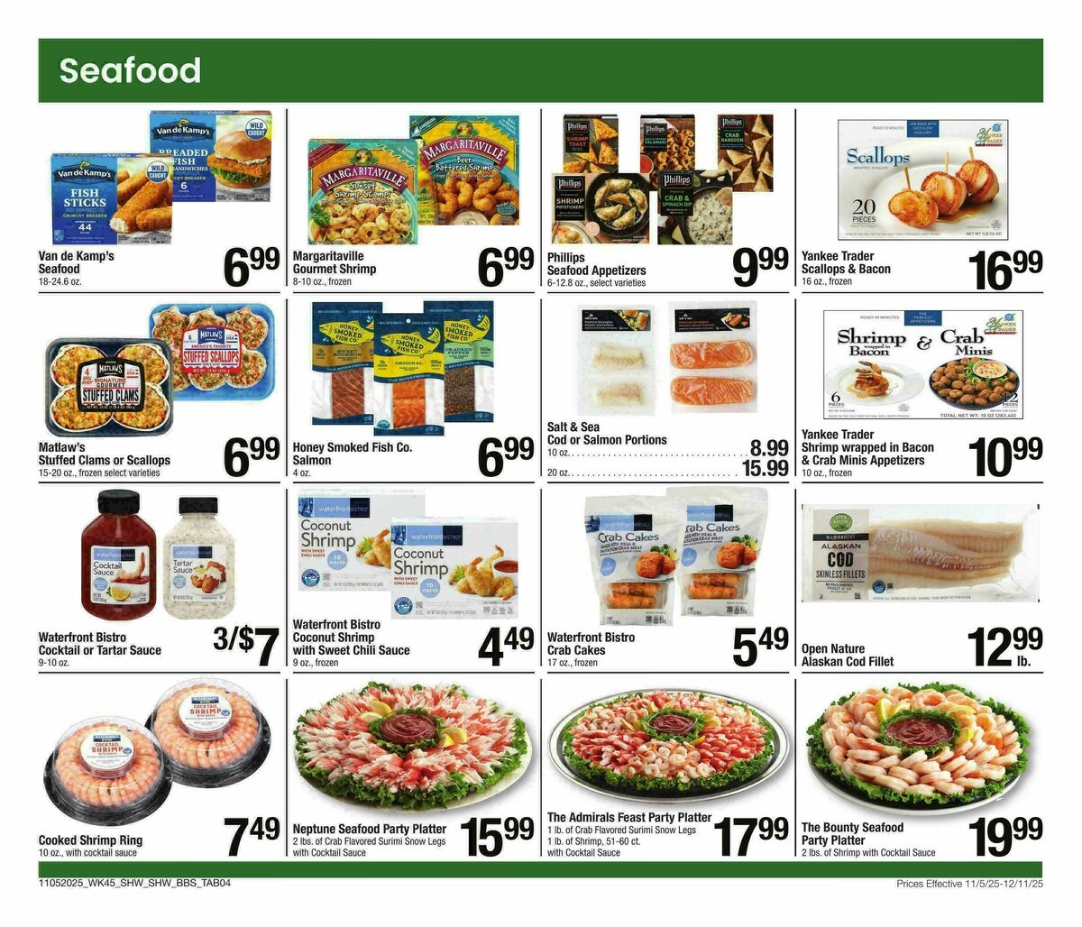 Shaw's Big Book of Savings Weekly Ad from November 5