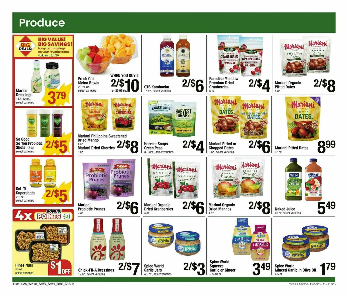 Shaw's Big Book of Savings Weekly Ad from November 5