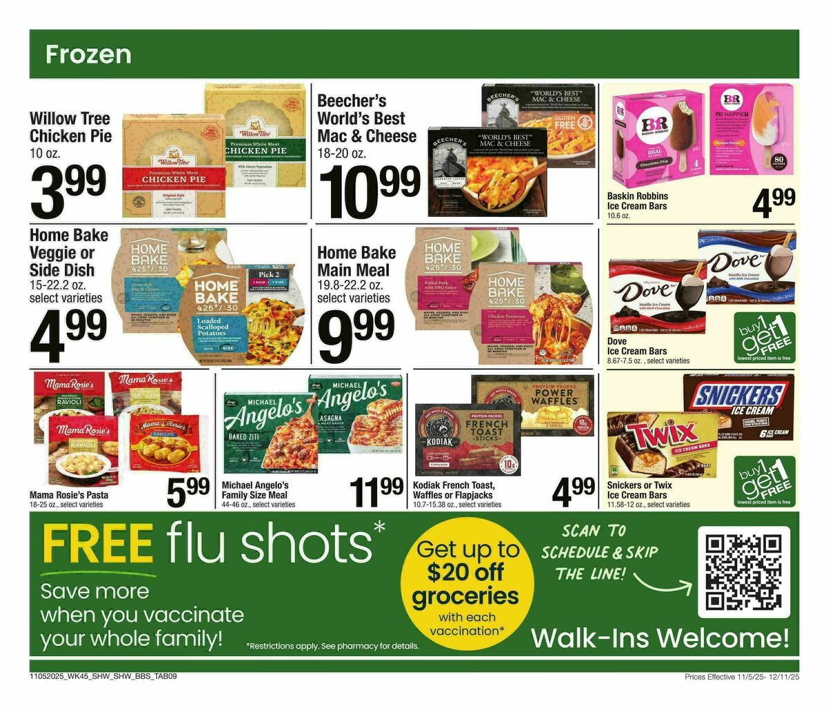Shaw's Big Book of Savings Weekly Ad from November 5
